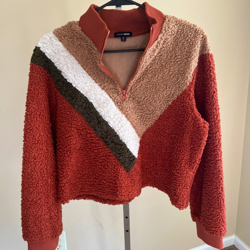 Fashion nova quarter zip